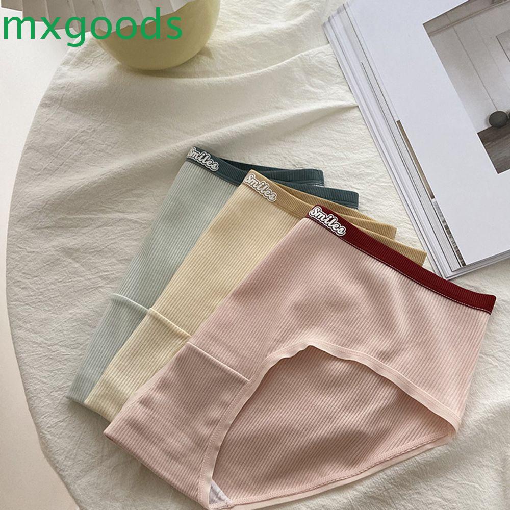 Quần Lót Cotton Màu Trơn Dễ Thương Thoải Mái Thời Trang Cho Bạn Gái