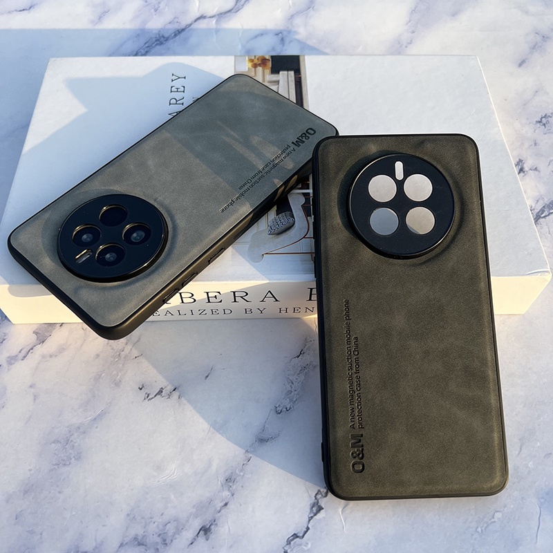 Ốp Điện Thoại Da PU Cứng Mềm Cho Huawei Mate 50 Mate50E 50Pro Mate40 40E Mate30 30Pro