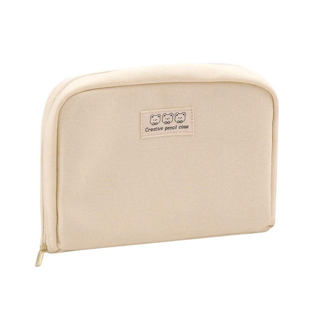 Túi Đựng Bút / Mỹ Phẩm Nhiều Ngăn Sức Chứa Lớn Tiện Dụng Cho Nữ