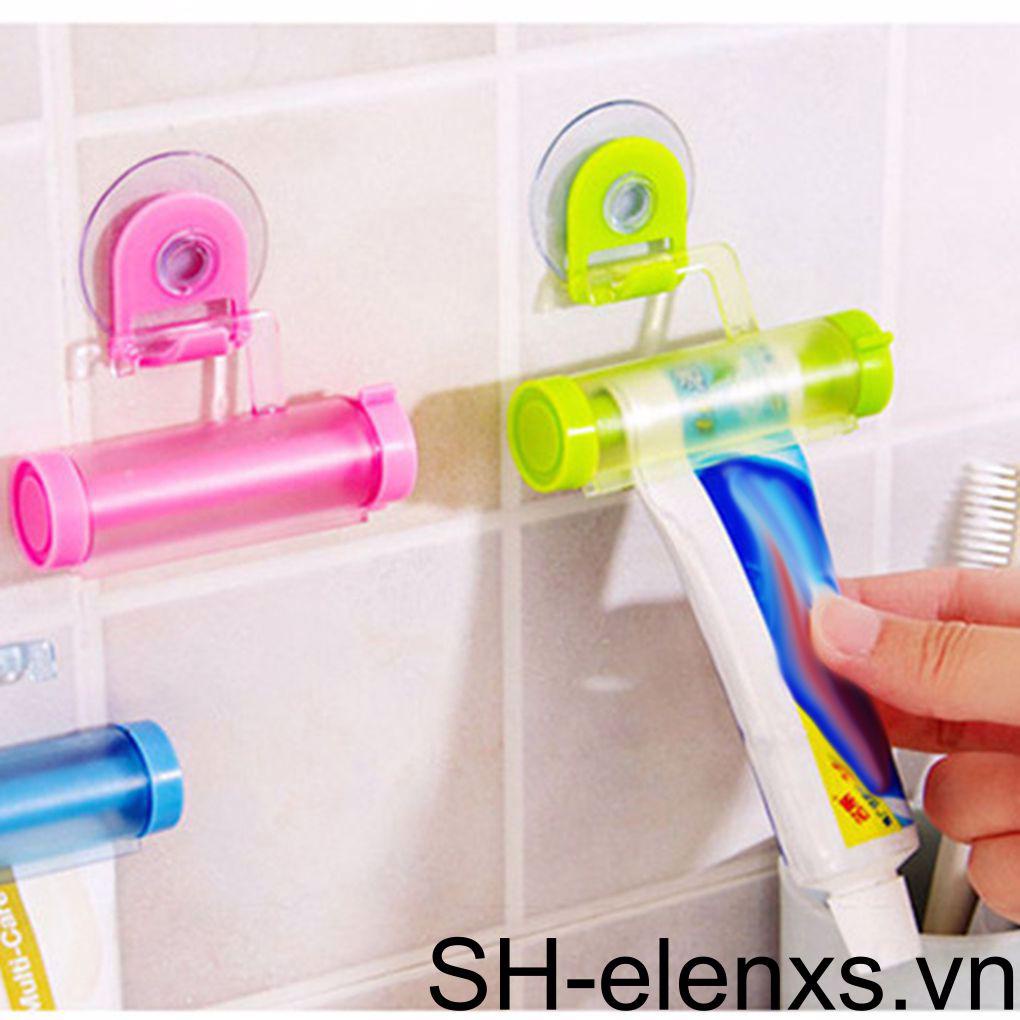 1 / 2 / 3 Ống Nặn Kem Đánh Răng Gắn Tường Tiện Dụng Màu Sắc Ngẫu Nhiên