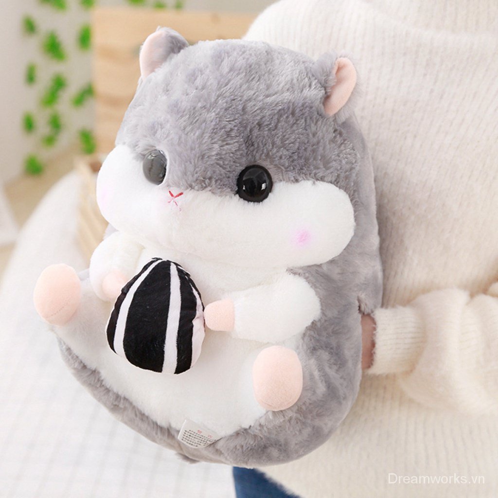 Thú Nhồi Bông Hình Chuột Hamster Siêu Dễ Thương