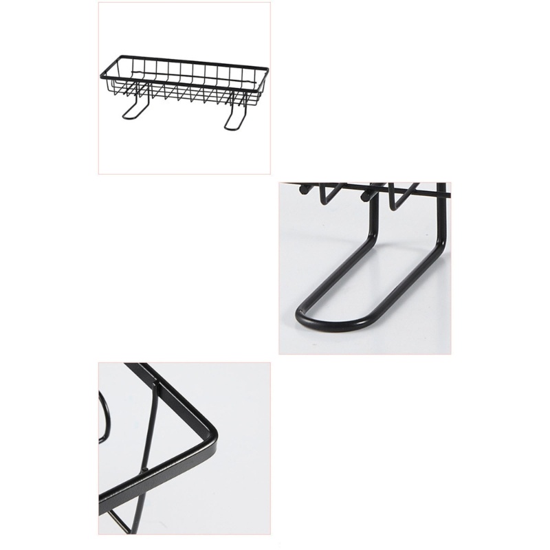 Giá Kim Loại Treo Tường Đựng Đồ Dùng Nhà Tắm Ráo Nước Đa Năng