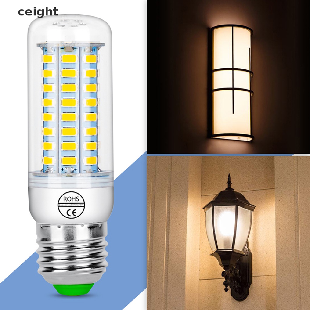 Bóng Đèn LED Bắp Ngô Ánh Sáng Trắng Ấm E27 E14 7W 9W 12W 15W 20W 25W 5730 SMD