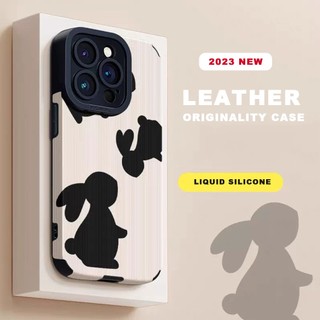 Ốp Điện Thoại Da Silicon Mềm Hình Thỏ NASA Cho IPhone 11 12 13 14 Pro MAX 11Pro 13Pro 7 8 Plus X XR XS MAX SE 2020