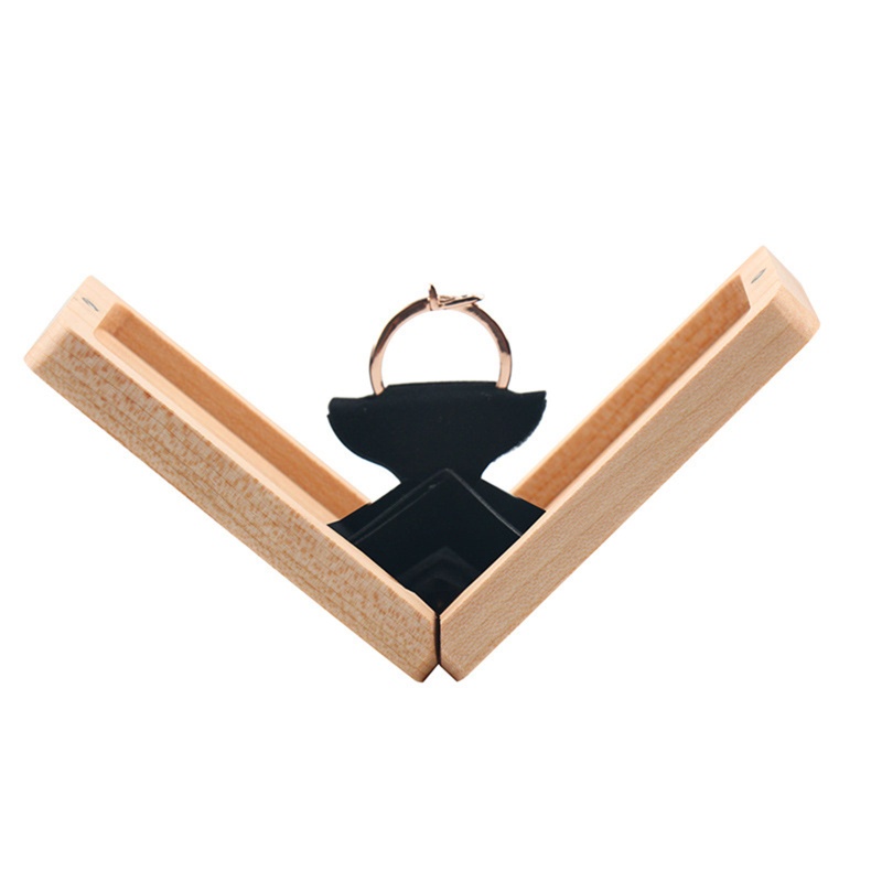 Hộp Đựng Nhẫn Cưới Có Nắp Đậy Tiện Dụng