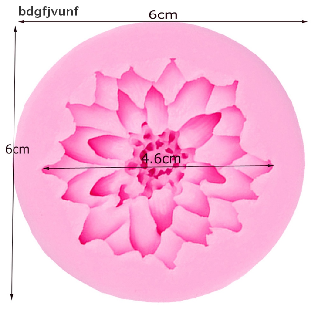 Khuôn Silicon Làm Bánh Kẹo Hình Hoa Sen Độc Đáo