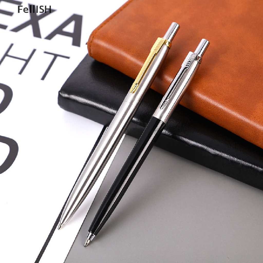 Bút Bi Dạng Nhấn Bằng Thép Không Gỉ 439br Sang Trọng