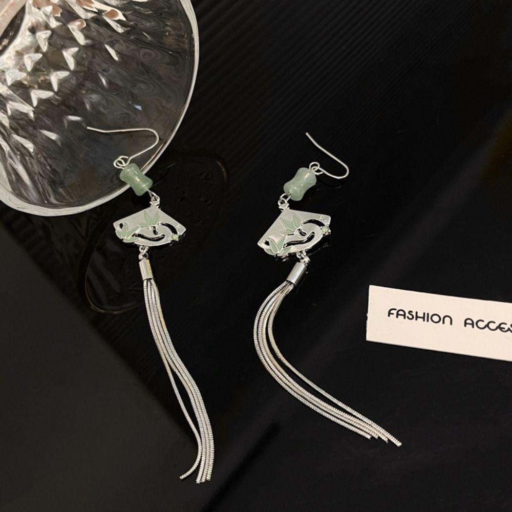 Bông Tai Tua Rua Phong Cách Trung Hoa Cổ Điển Độc Đáo Thời Trang WMES15H