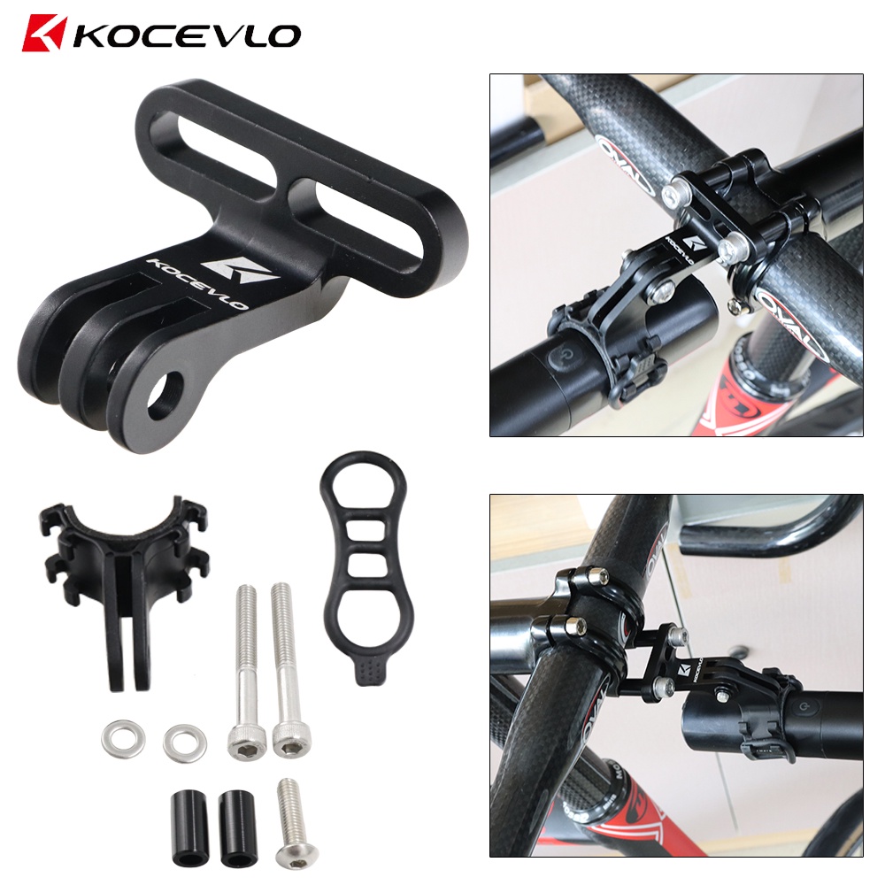 Giá đỡ máy quay hành trình Gopro KOCEVLO 609 bằng hợp kim CNC gắn ghi đông xe đạp