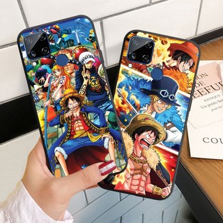 Ốp Điện Thoại Silicone Mềm Họa Tiết One Piece 2 Cho Realme C15 C17 C20 C21 C25 C25S