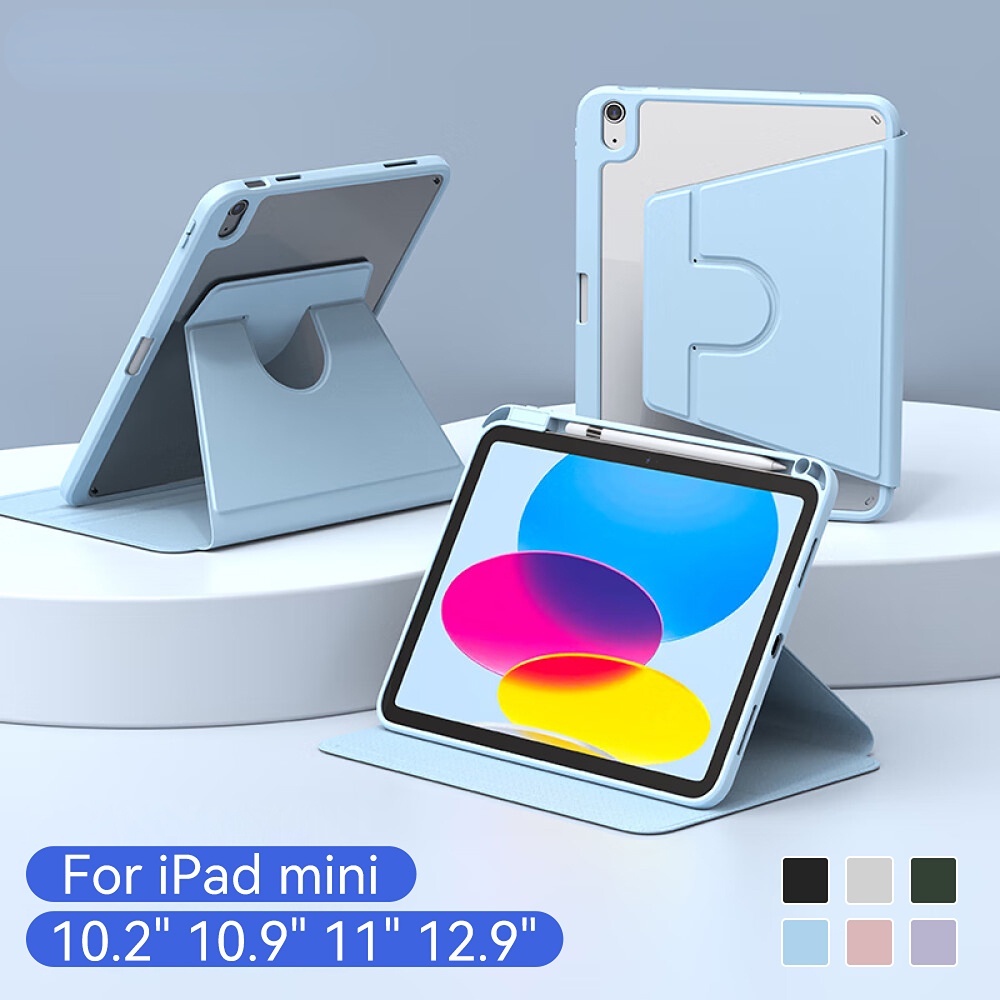 Bao Da Máy Tính Bảng Bảo Vệ 360 Độ Cho iPad Air 5 10.9 "iPad Pro 11 M2 Air 4 10.9 Pro 12.9 Mini 6 2019 10.2 7 / 8 / 9 / 10th° Ốp Điện Thoại Thiết Kế Dễ Thương Chuyên Dùng