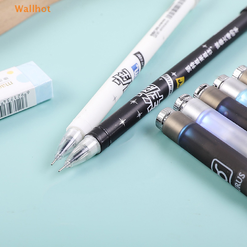 1 Bút Mực Gel Gắn Đèn LED Màu Sắc Ngẫu Nhiên Sáng Tạo