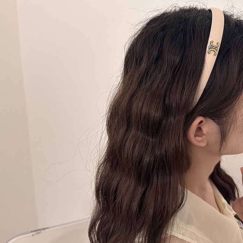 Băng Đô Cài Tóc Xốp Cao Cấp Màu Trơn Phong Cách Mới 2023