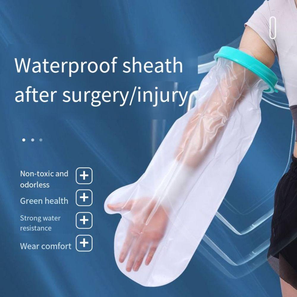 Augustine Băng Quấn Cánh Tay Chân Bằng Silicone PVC PP Kín Nước Giữ Vết Thương Chống Khô Vết Thương Cho Người Lớn Và Trẻ Em