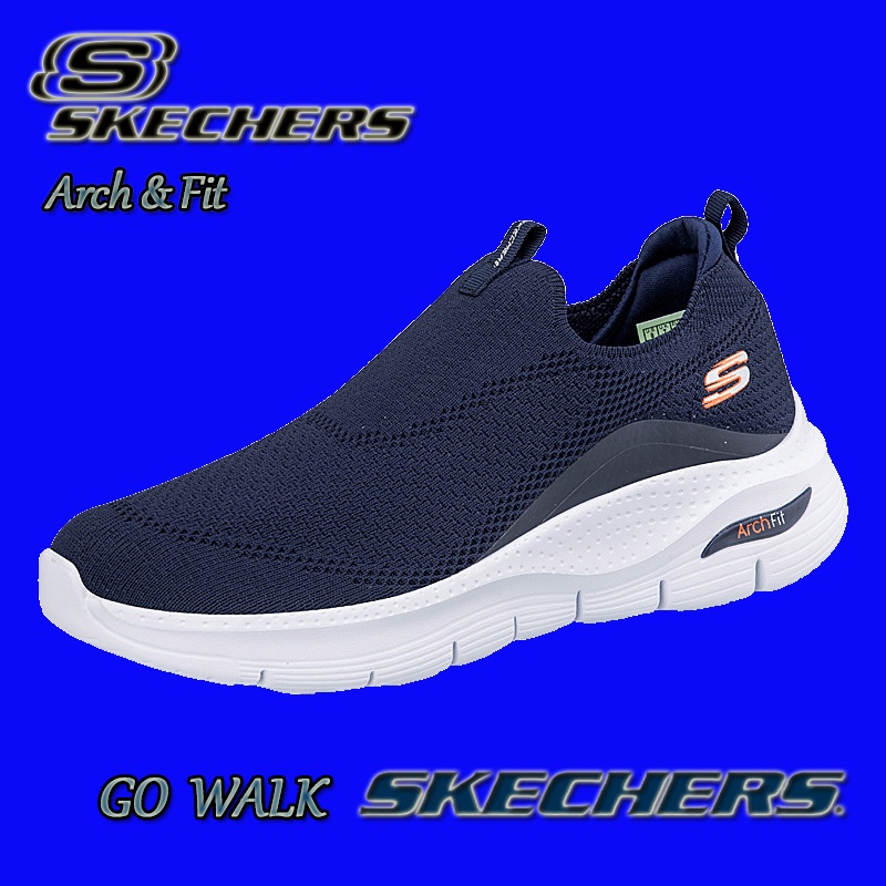 (Hàng Có Sẵn) Giày Đi Bộ Có Đệm Mềm Mại Thoáng Khí Chống Trượt Cho Nam * Skechers_Non