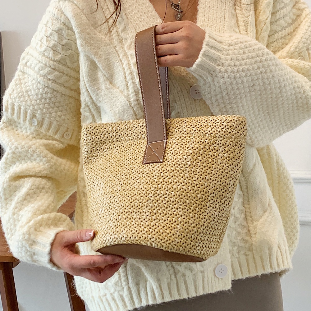 Túi xách đan rơm thời trang cho nữ