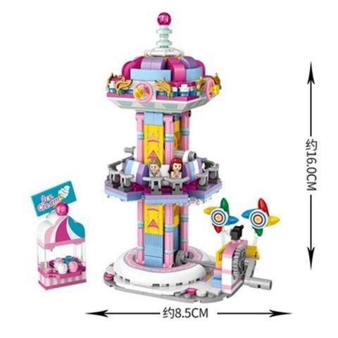 Công Viên Trẻ Em Mô Hình Lắp Ráp Dễ Thương Với Đồ Chơi Block Toys-Món quà tuyệt vời cho người thân yêu