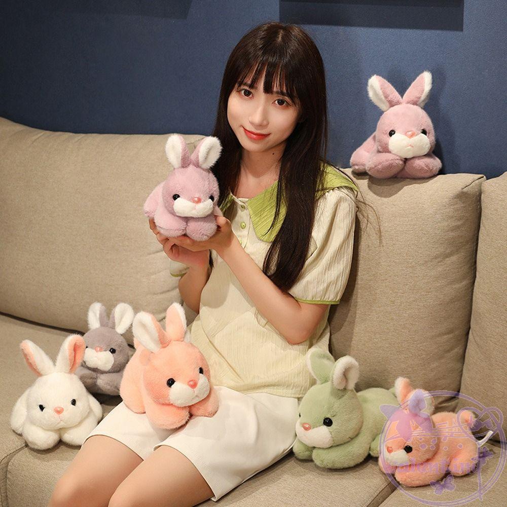 Thỏ Nhồi Bông Mini Mềm Mại Trang Trí Dễ Thương