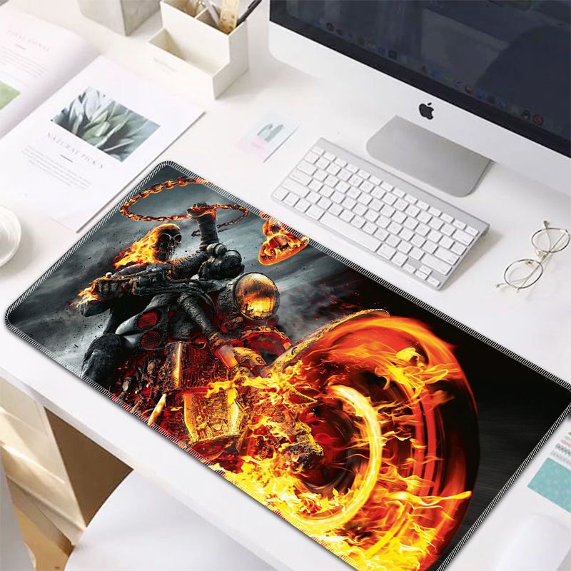 Iron Man mouse pad oversized thickened Spider-Man Marvel custom student mouse keyboard pad office desk pad