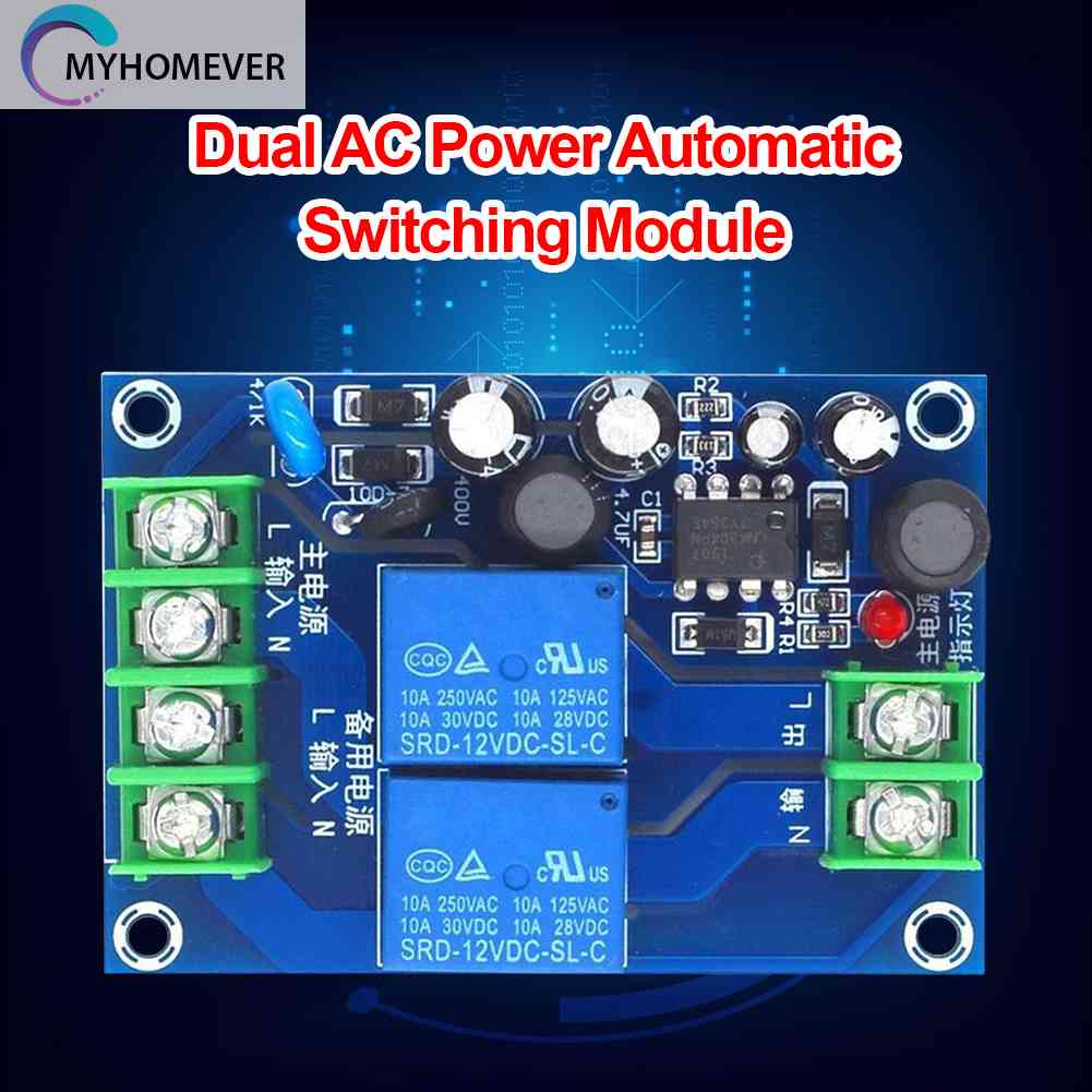 Bảng Mạch Điều Khiển Chuyển Đổi Nguồn Điện Tự Động 85-240V 10A