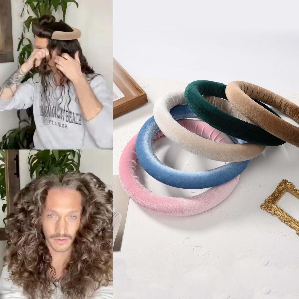 LOMBARD Băng Đô Vải Nhung EVA Chuyên Dụng Cho Salon Làm Tóc
