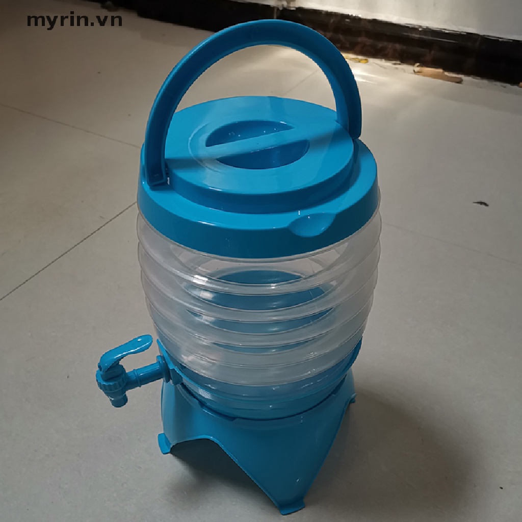Xô Nước 5.5L Có Thể Gấp Gọn Tiện Dụng Khi Đi Cắm Trại