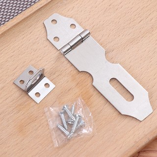 Chốt khóa thẳng có pat khóa ổ bằng inox tiện dụng