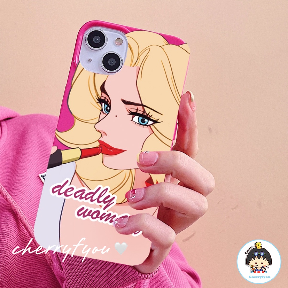 Ốp Điện Thoại TPU Mềm Siêu Mỏng Chống Rơi In Họa Tiết Vui Nhộn Dành Cho IPhone 14 13 12 11 Pro Max