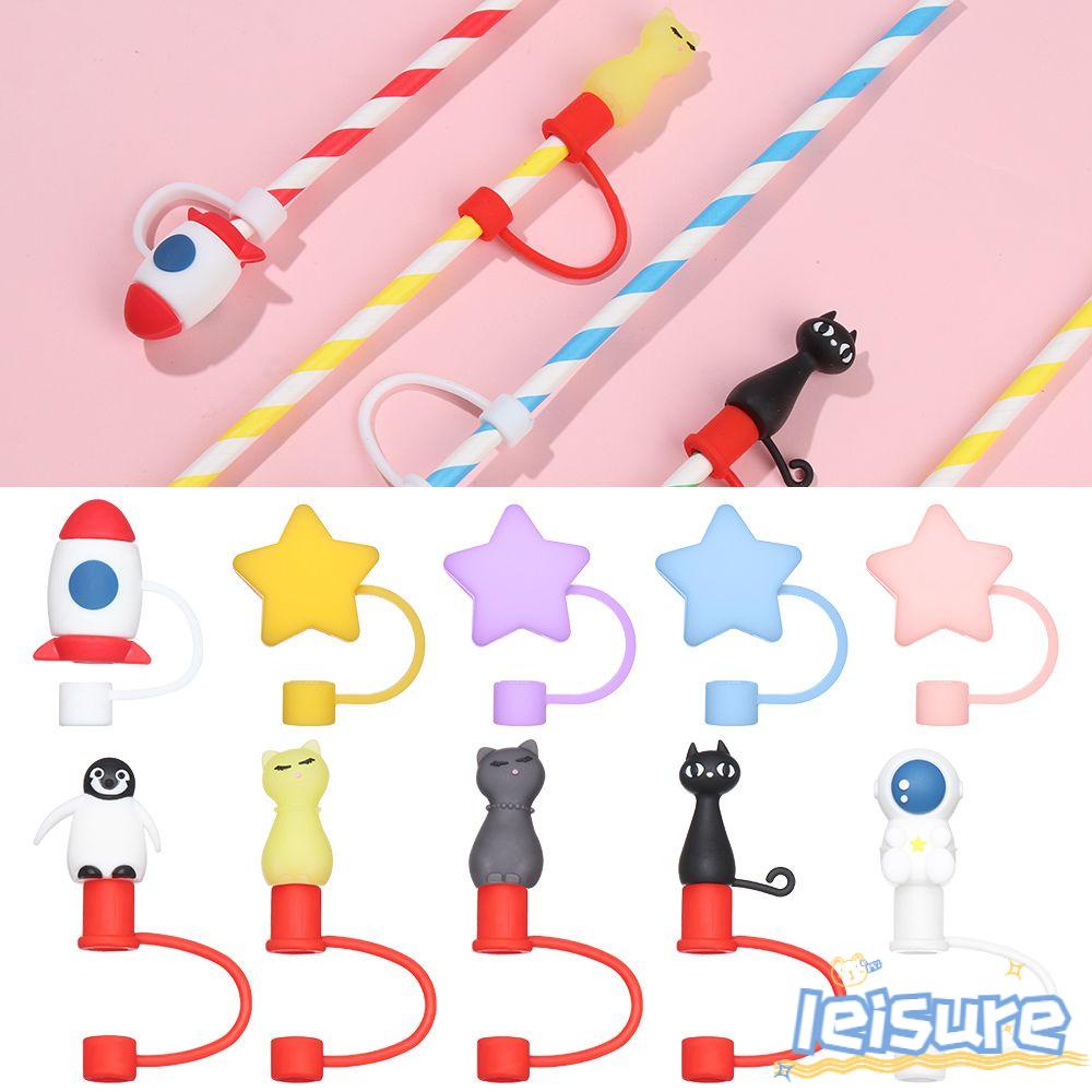 Nắp Đậy Ống Hút Bằng Silicone Chống Bụi Tiện Dụng