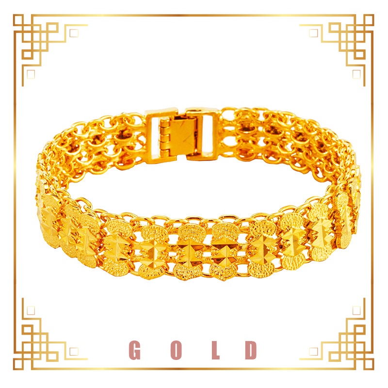 Dây ChuyềN ĐồNg Hồ Mạ VàNg 24K Cho Nam