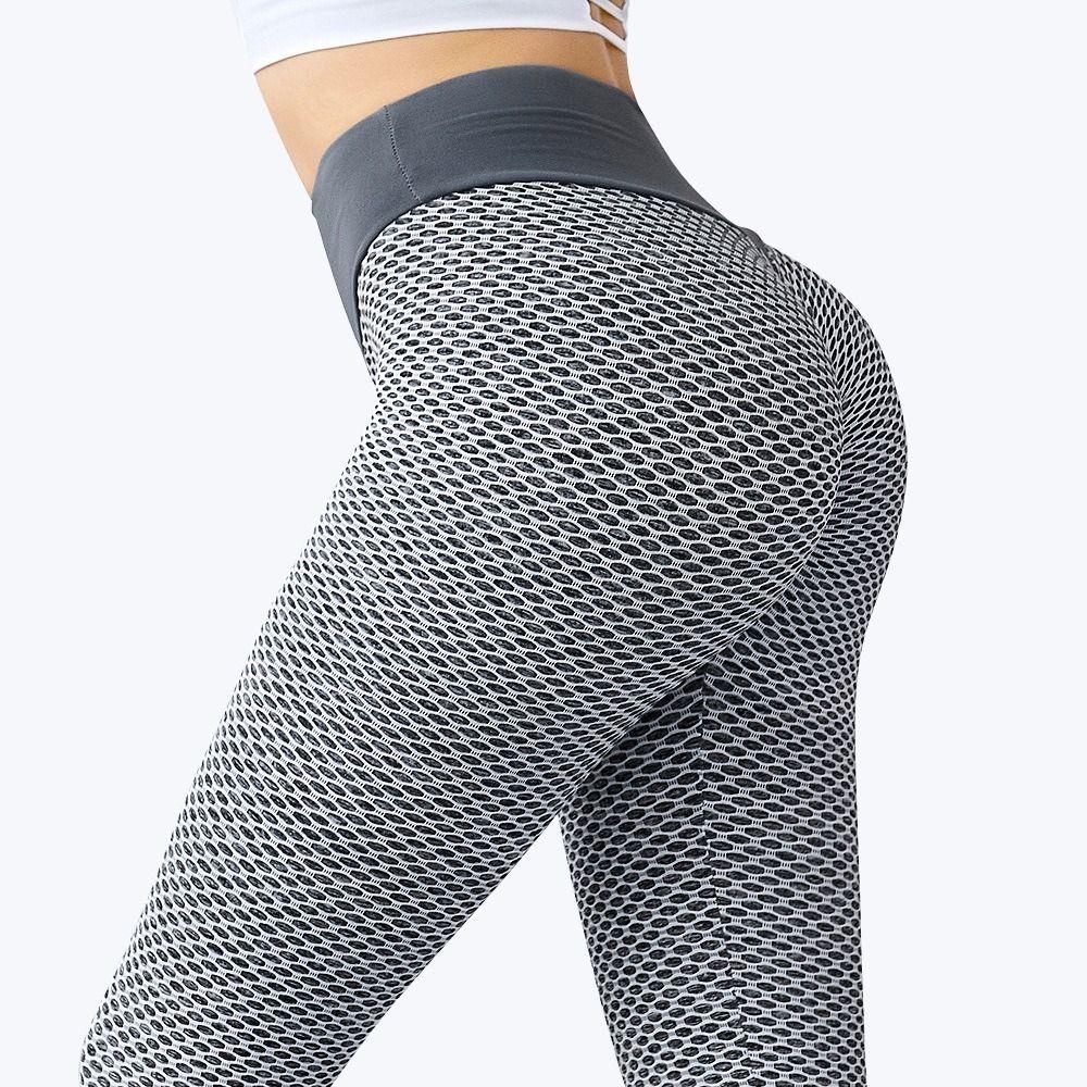 MUVAKO Quần Legging Tập Yoga Lưng Cao Chống Cellulite Cao Cấp Thời Trang