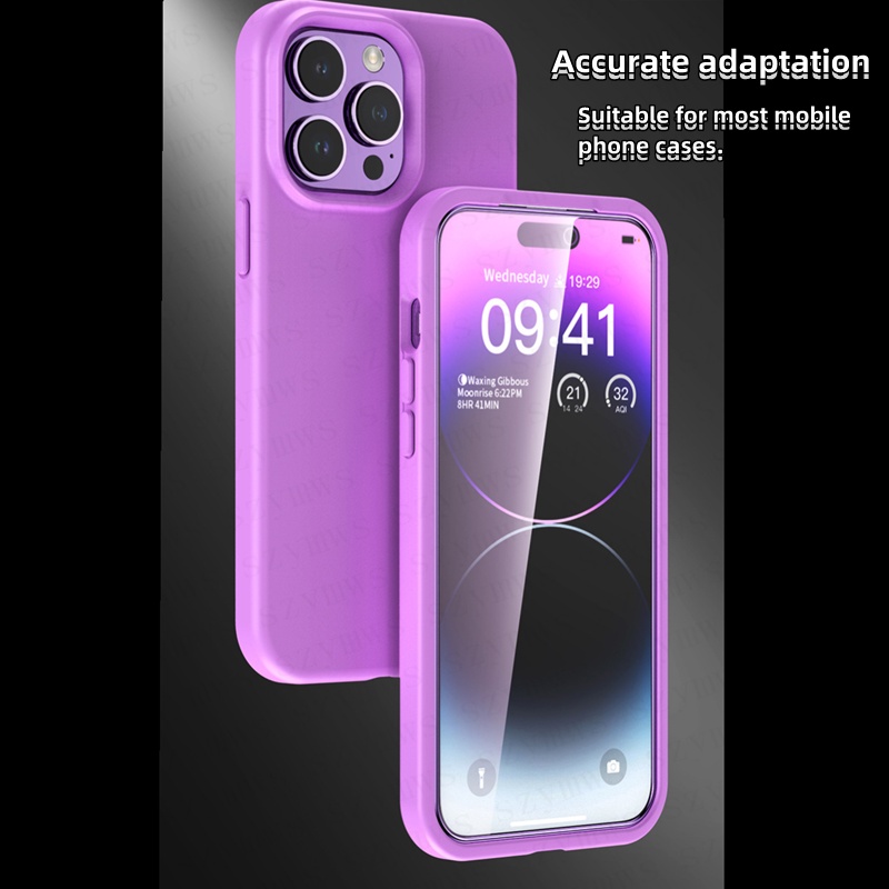 Kính Cường Lực Bảo Vệ Màn Hình HD Chống Cháy Nổ Cho iPhone 13 Pro / 14 Pro Max / 11 12 Pro