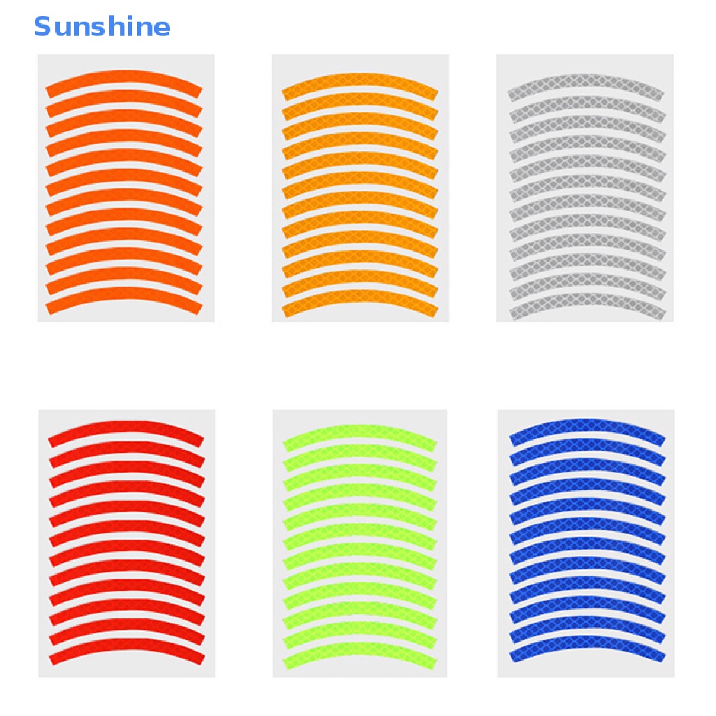 Miếng Dán Phản Quang Chống Trượt An Toàn Cho Bánh Xe Đạp