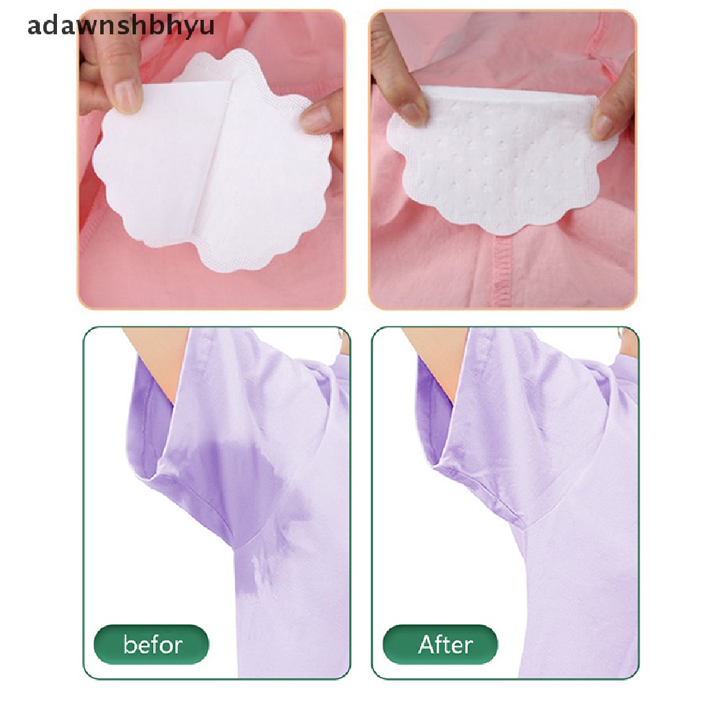 Set 10 Miếng Dán Thấm Hút Mồ Hôi Vùng Da Dưới Cánh Tay Adwnshbhyu