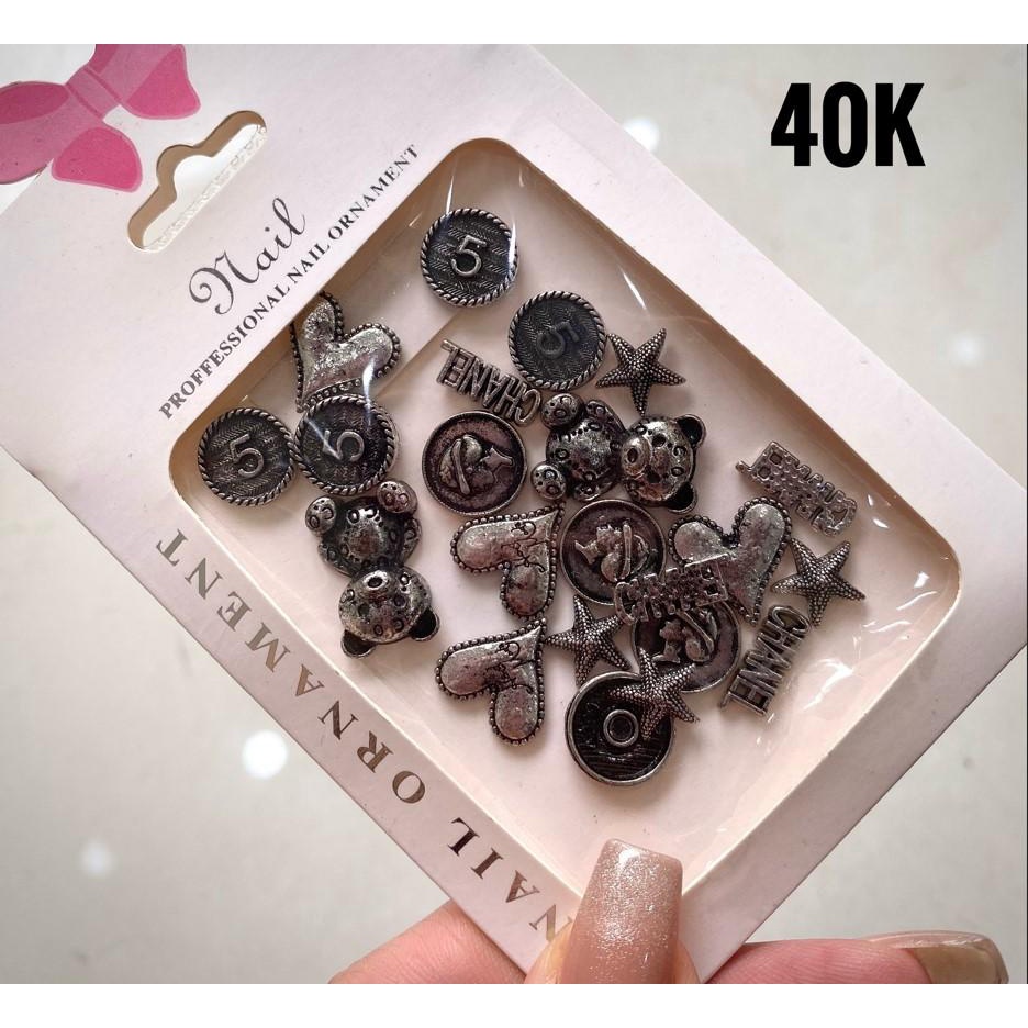 Set charm 9-đồ nails chuyên nghiệp- đồ nails nhật quyên