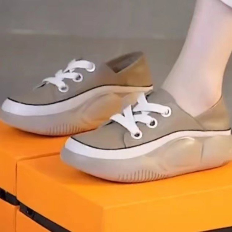 Giày Lười Đế Dày Phong Cách Retro Thời Trang Mới 2022