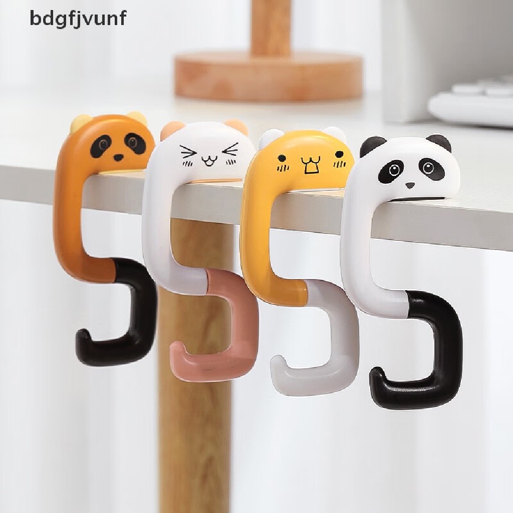 Móc Treo Túi Xách Bằng Nhựa Hình Động Vật Dễ Thương