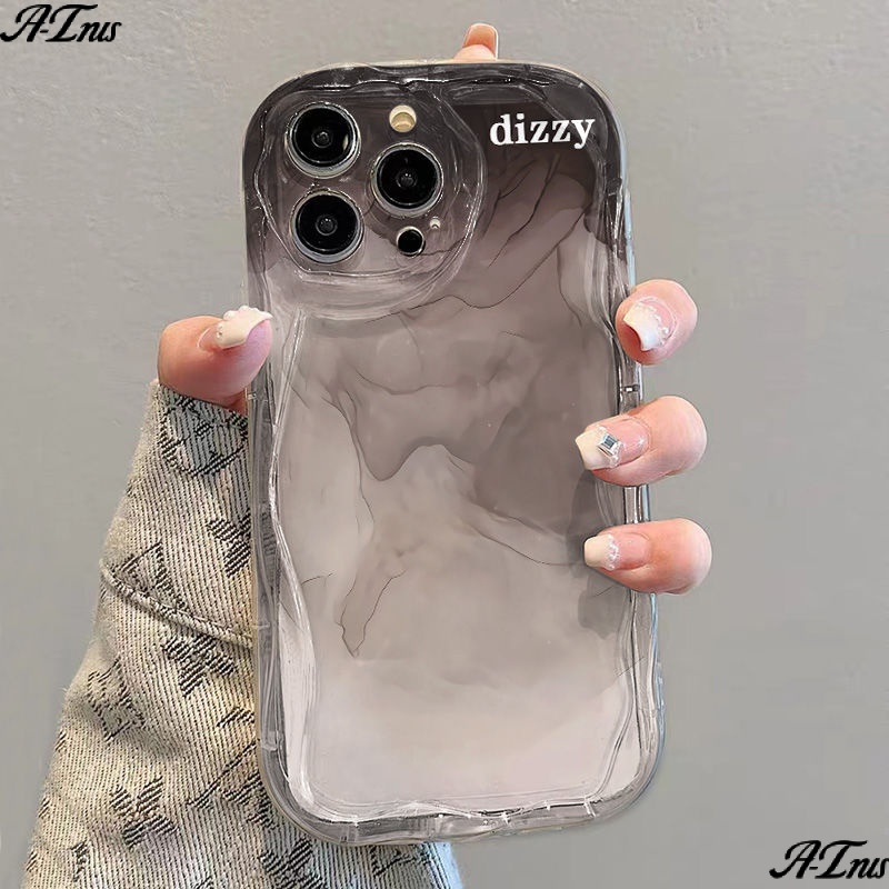 ✅Ốp Điện Thoại Mềm Màu Xám Trong Suốt 3ZDZ Cho iPhone14 / 13promax 12 / 11 7 / 8p xs / xr