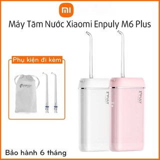 Máy tăm nước mini Xiaomi Enpuly ML8  Chống Thấm Nước IPX7 Dung Tích 250ml    M6 Plus nhỏ gọn di động Kèm vòi thay thế Ab 