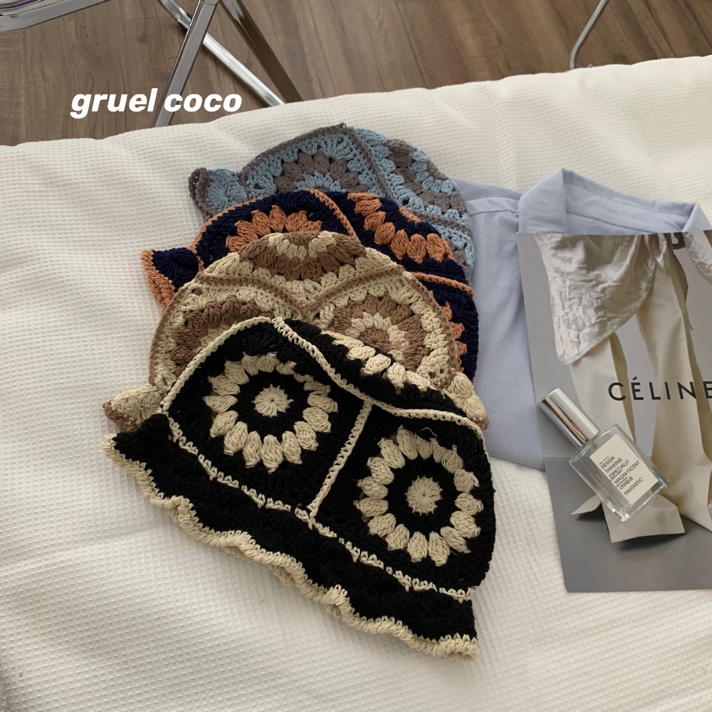 Mũ Len Tai Bèo Phong Cách Hàn Quốc Xinh Xắn Cho Nữ