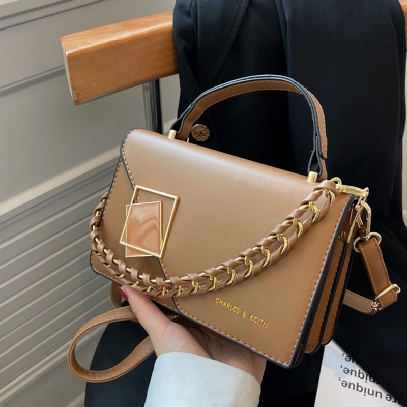 Túi Đeo Vai IELGY Cài Khóa Cao Cấp Dễ Phối Đồ Thời Trang Cho Nữ