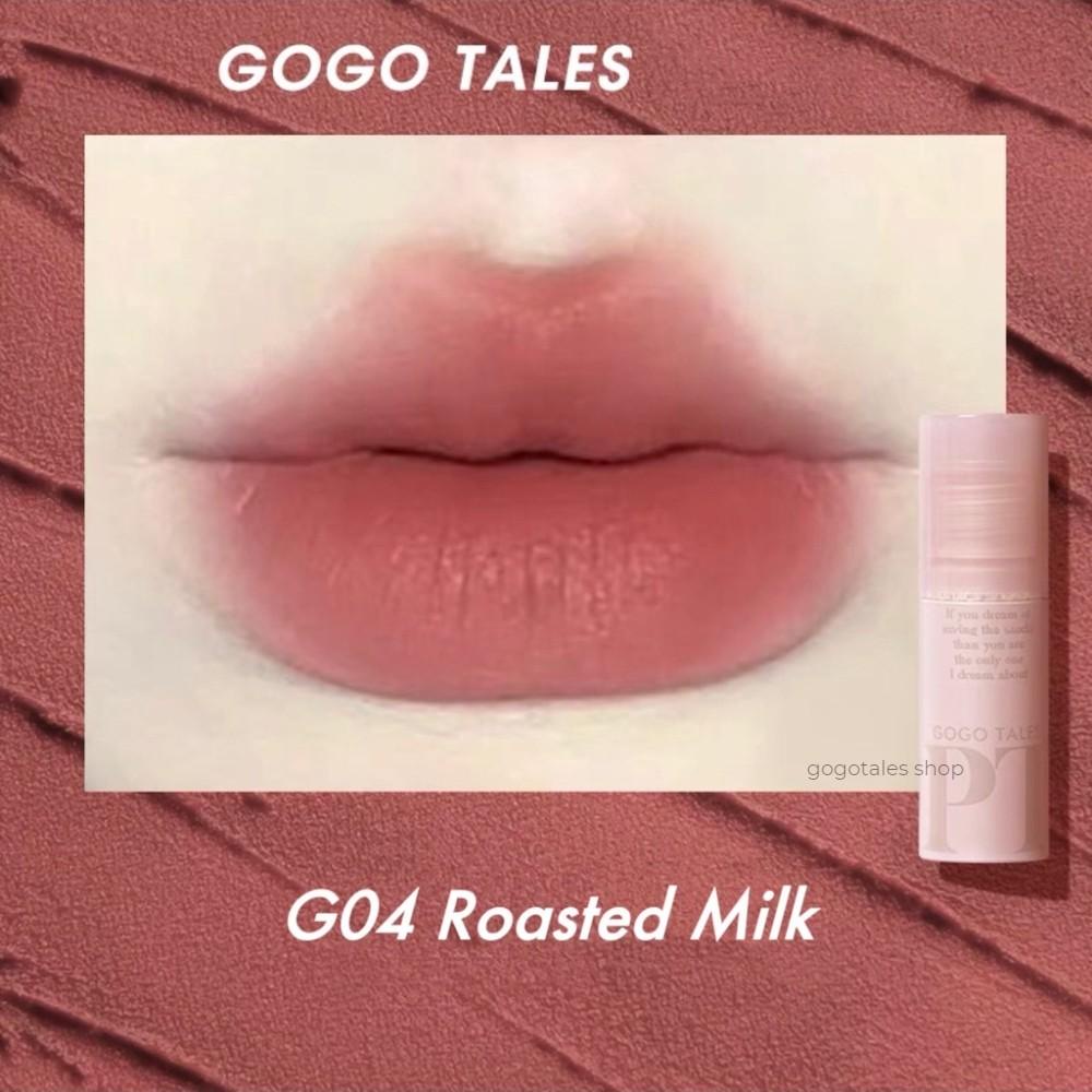 Son kem lì GOGO TALES RAPT Air Misty Lip Glaze GT464 chất bùn siêu mịn môi lên màu chuẩn mỏng nhẹ mlbb gogotales