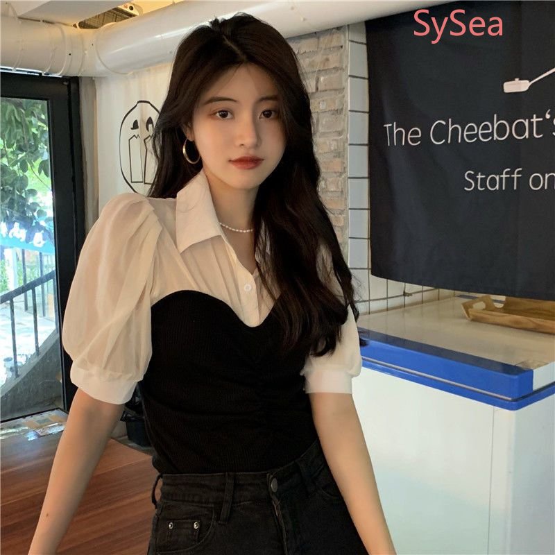 Áo Sơ Mi Voan Thời Trang Mùa Hè Pháp Dành Cho Nữ