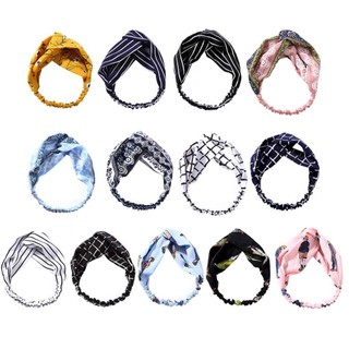 Set 2 Băng Đô Thắt Nút Thời Trang Boho Cho Nữ