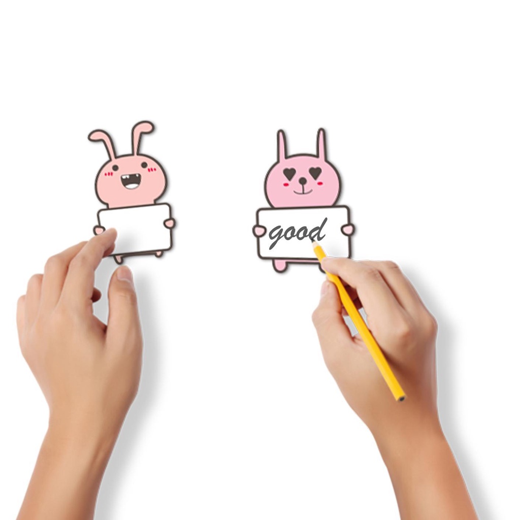 Bộ 10 Miếng Dán Ghi Tên Hình Động Vật Dễ Thương Cho Bé Mẫu Giáo