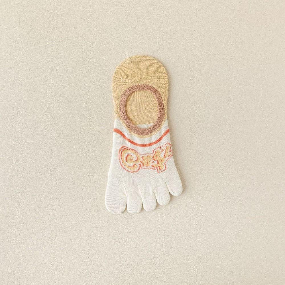 Danilo Vớ Cotton Cổ Thấp In Họa Tiết Động Vật Hoạt Hình Màu Kẹo Chống Trượt Phong Cách Hàn Quốc