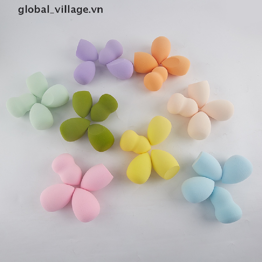 Mút Trang Điểm Hình Giọt Nước Mềm Mại Đầy Màu Sắc