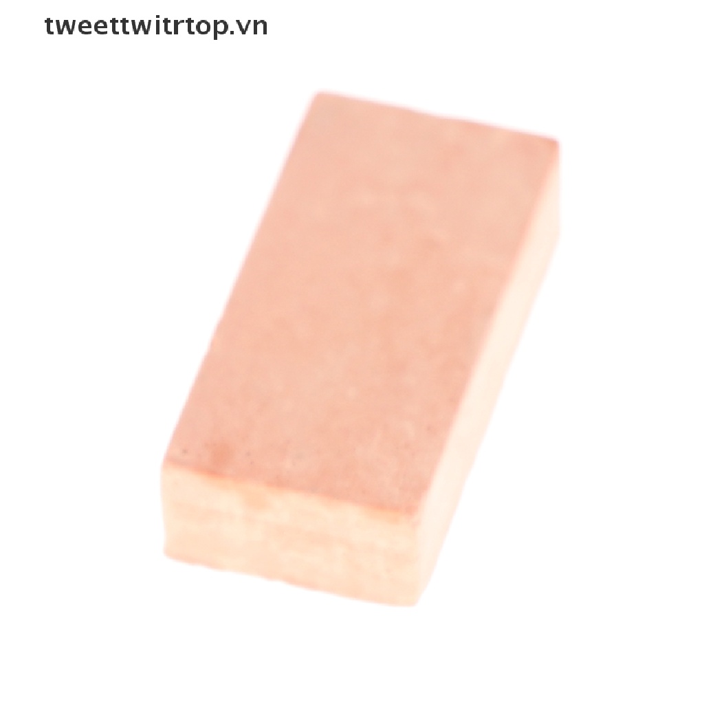 Set 50 Viên Gạch Nhân Tạo mini Tỉ Lệ 1 / 16 Dùng Để Trang Trí Tiểu Cảnh / Nhà Búp Bê