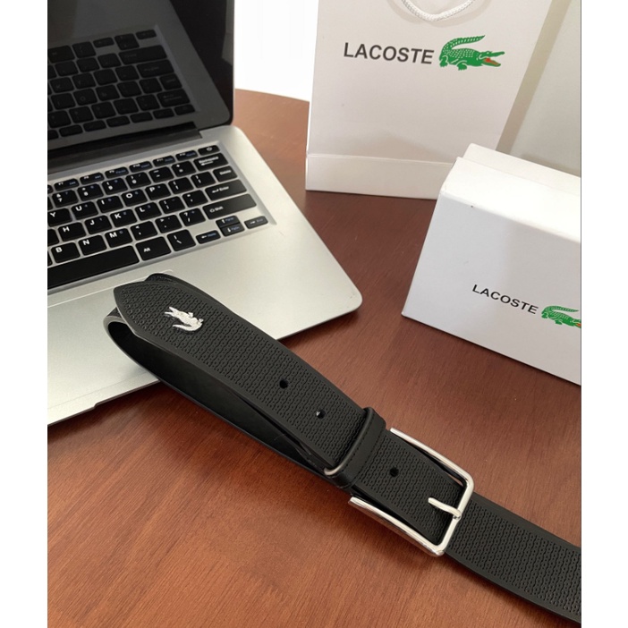 Thắt Lưng Da 120cm Lacostes_Belt Kèm Hộp Quà Sang Trọng Cho Nam