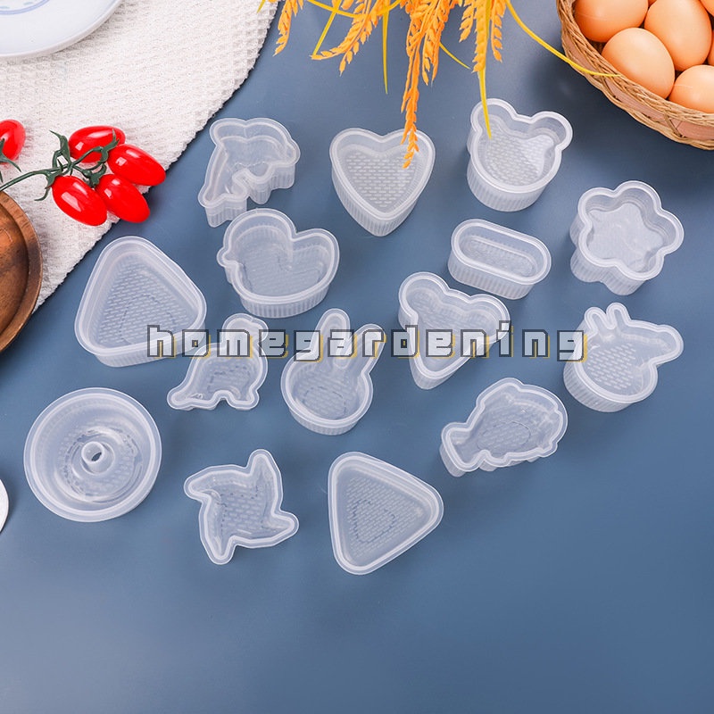 Khuôn Làm Cơm Bento Chống Dính Hình Động Vật Hoạt Hình Dễ Thương
